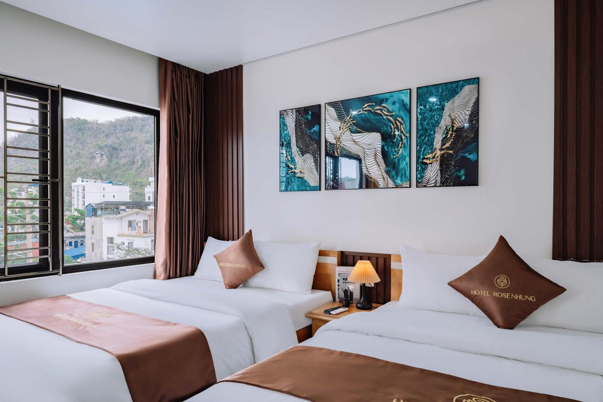 Cat Ba Rose Nhung Hotel Dong Khe Sau Bagian luar foto